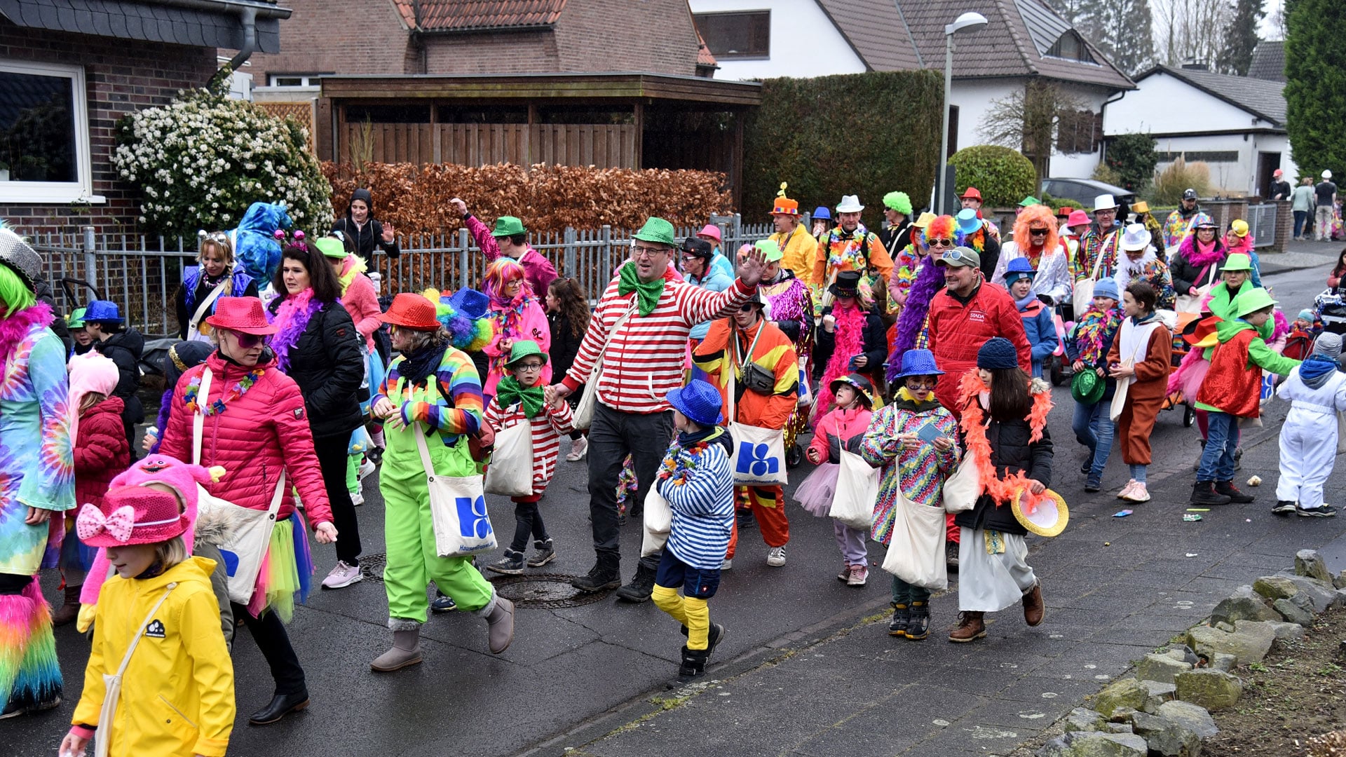 Kinderkarnevalszug Verberg